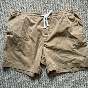 J.CREW Dock shorts size XL, khaki